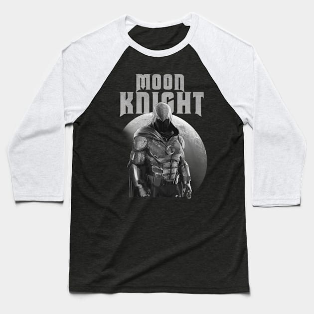 Moon - moon knight Baseball T-Shirt by Regx Food Cosmic